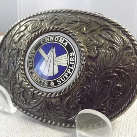 Chroma Auto Paints and Supplies Belt Buckle - Picture 3 of 9